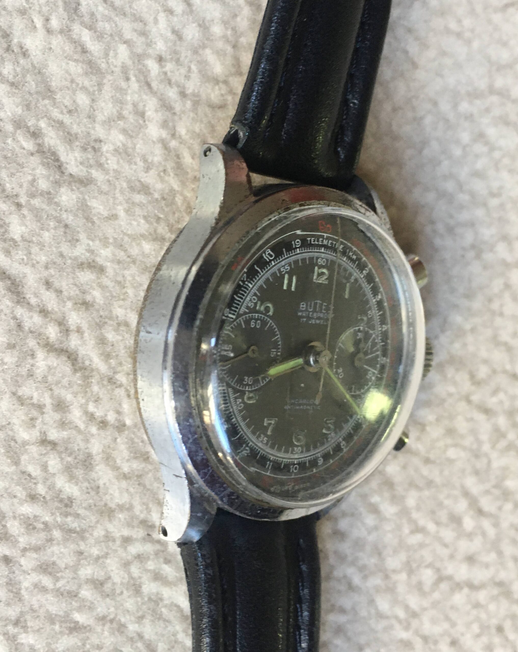 Butex Vintage Chronograph with Waterproof Pushers – My Vintage Watch